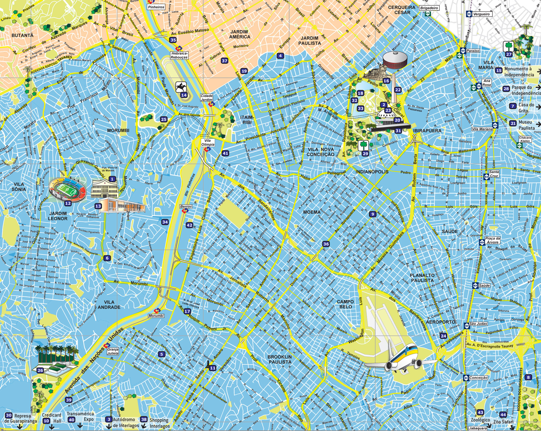 Zona Sul de São Paulo