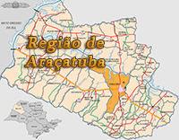 Mapa Araçatuba