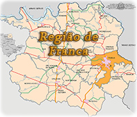 Mapa Franca SP