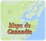 Mapa Cananeia